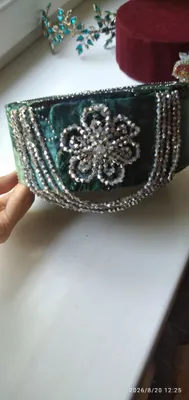 Шапочка, тюбетейка для невест 1