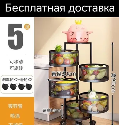 Meva savat korzina etajerka polka Мева сават этажерка для кухни корзин 1