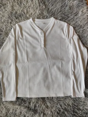 В наличии Белая Henley 1