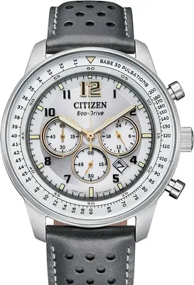 Мужские спортивно-повседневные часы Citizen Eco-Drive с хронографом 1
