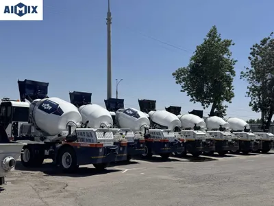 3,5 m³ o‘zi yuklanadigan beton aralashtirgich. Joyida qorish. 1