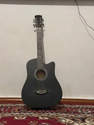 чёрная акустическая гитара j160ce 1