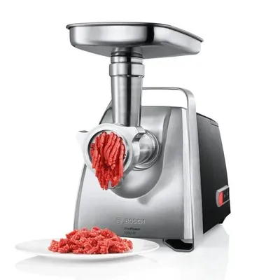 Мясорубка Bosch "ProPower" MFW68660, шнековая, насадки 1