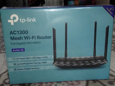 TP-Link Archer C6 AC1200 routeri, ochilmagan 1
