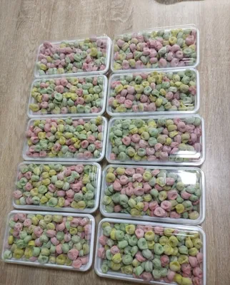 Цветные чучвара из халяльной говядины 1