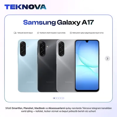Samsung Galaxy A17 5G / Yetkazib berish bepul! 1