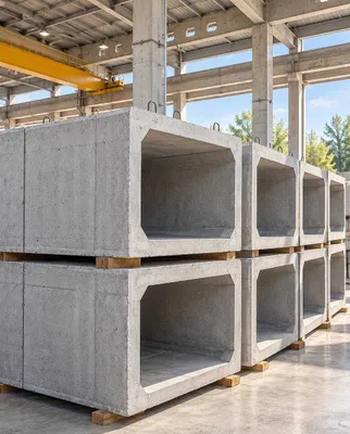Temir-beton to‘g‘ri to‘rtburchak quvurlar, ZP kollektorlar va bloklar (bo‘g‘inlar) 1