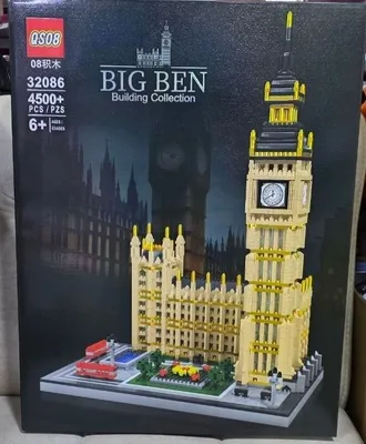 Биг Бен, Башня Елизаветы, Часовая башня Lego 1