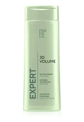 3D-hajm Expert hair shampuni