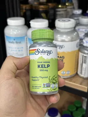 Solaray Kelp 550 mg 180 kapsula 1
