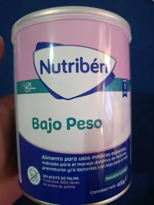 nutriben bajo peso 1