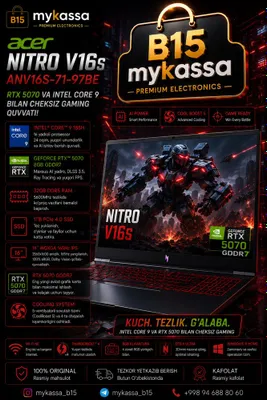 Acer Nitro V16s ANV16S-71-97BE • Доставка • Новый