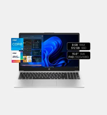 -HP 250 G10 noutbuki / I5-1335U / 8GB DDR4 / 512GB / FHD 15,6" Grey 1