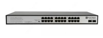 Pixietech PXT-S1501-24TP-2S 280 Vt PoE kommutatori