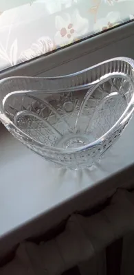 хрусталь фруктовница. 1 штука 1