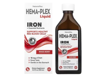 NaturesPlus Hema-Plex Liquid Iron жидкое железо 250 мл 1