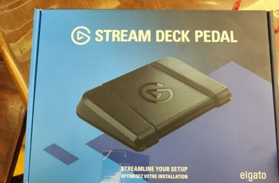 Elgato Stream Deck Pedal oyoq boshqaruvchisi (Qutida yangi)