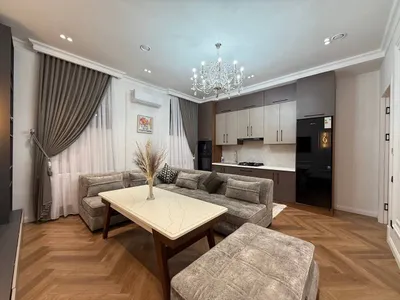 Паркентский Макро, Oq saroy 4-комнатная 124м 1