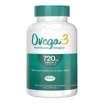 Vegan Omega-3, Ovega-3 720 mg, 180 kapsula, Amerika 1