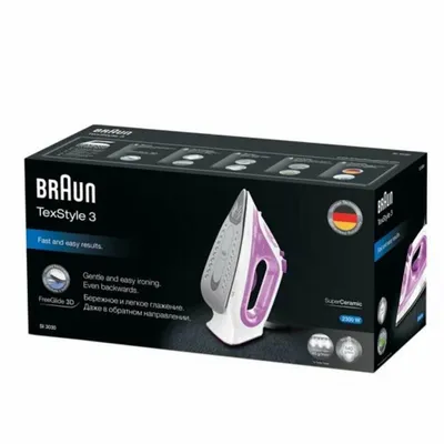 Паровой Утюг Braun TexStyle 3 SI3030PU 1