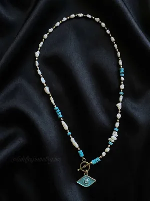 Daryo marvaridi va firuzadan choker