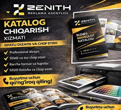 Katalog chiqarish | Mahsulot kataloglari dizayn va chop etish