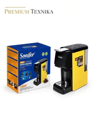 Автоматическая кофемашина (капсульная) 4 в 1 "SONIFER" SF-3601,
