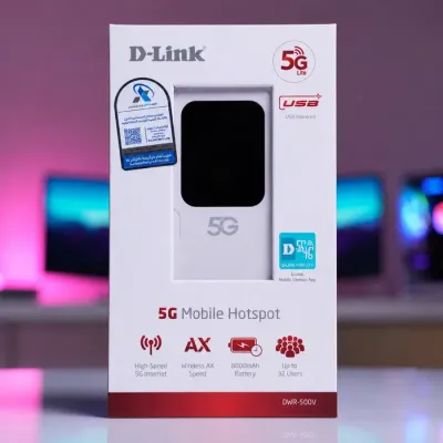 5G DLink DWR-500V Mobile modem WiFi 6 Router 1