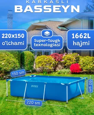 Intex karkasli basseyn 1