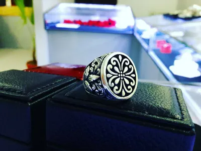 Серебряное кольцо 925 пробы 1