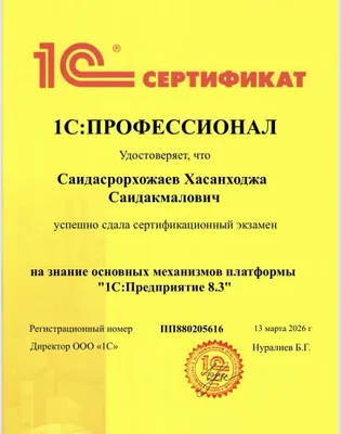 1C-программист и веб-разработчик