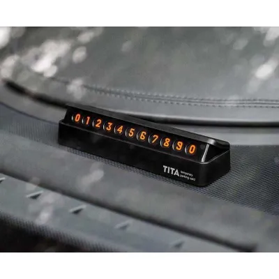 Парковочная карта Xiaomi BCASE TITA Temporary Parking Card (чёрный)