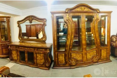 Мебель из Китая: горка, комод Vilga, заводская фабрика 1
