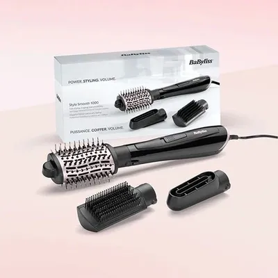 BaByliss Style Smooth AS128E, keramik qoplamali, 1000W