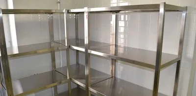 Стеллажи из нержавеющей стали 1