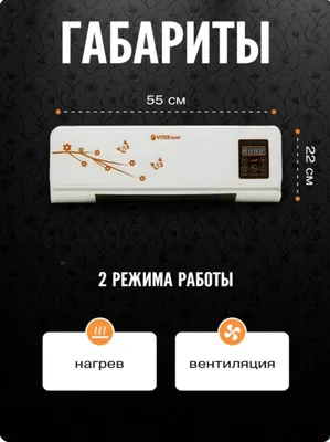 Настенный обогреватель, доставка, безналичный расчёт 1