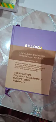 "Hayotingizni o'zgartiradigan 6 Dakota" – Siz kutgan kitob! 1