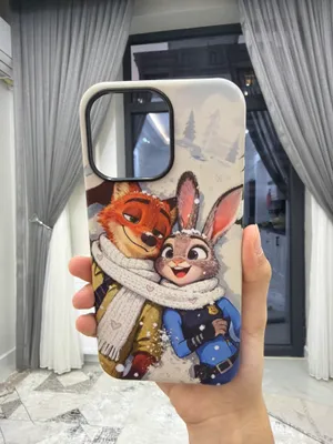 Красивый и зимний чехол на iPhone 14 Pro Max
