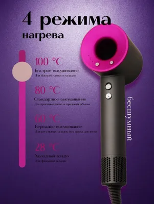 Фен Dyson Super Hair 1