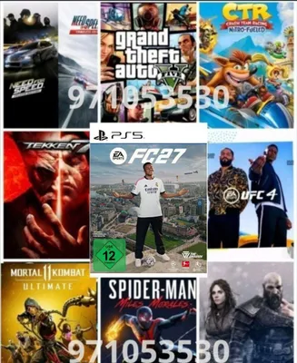 PlayStation 3, 4, 5, Xbox, Nintendo uchun o‘yinlar