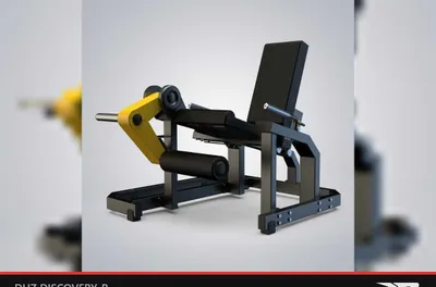 Тренажер разгибание ног сидя DHZ D960Z | Oyoq uchun trenajor 1