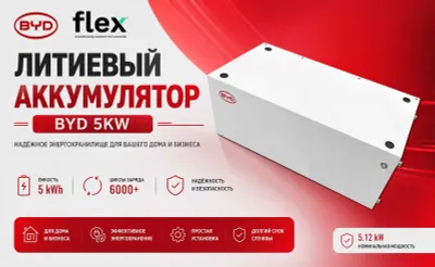 BYD Litiy Batareya I BYD Литиевый Аккумулятор I Quyosh panelar uchun 1