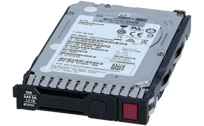 ! HPE 1.2TB 10K SAS SFF HDD qattiq diski, QQS bilan narxi