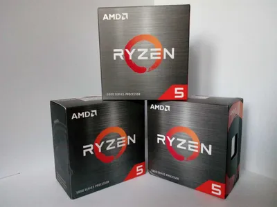AMD Ryzen 5 5500 muhrlangan + AMD sovutgichi (BOX versiyasi) 1