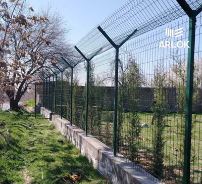 Эко-забор, еврозабор, сетка рабица с ПВХ-покрытием от производителя 1