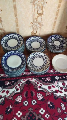 Продаются большие блюда с хлопковым узором 1