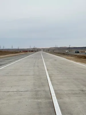 Дорожная разметка автодорог трассы и другие объекты 1