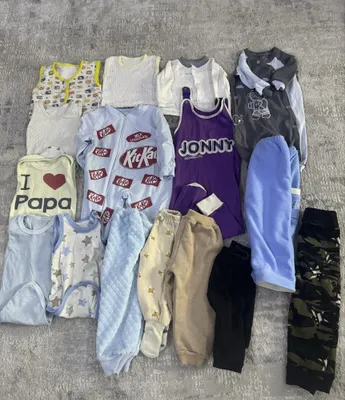 0–2 yoshgacha bo‘lgan bolalar kiyimlari paketda 1