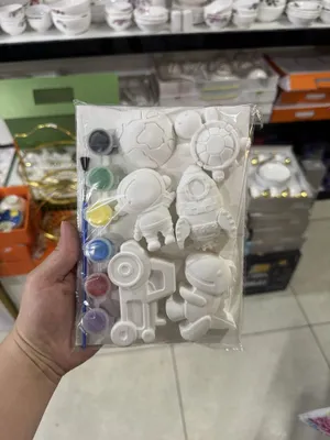 3d гипсовые раскраски 1