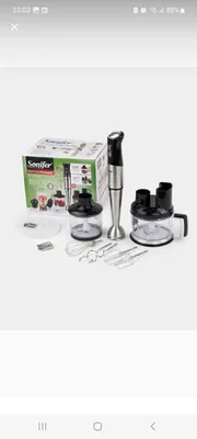 Sonifer 10 в 1: погружной блендер, ручной чоппер, миксер, овощерезка SF-8086 1